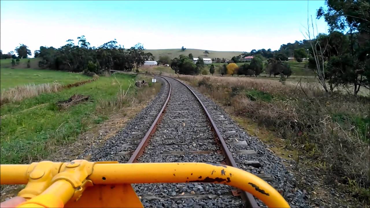 Yarra Valley Railway Trolley Ride 30/4/2016 - YouTube