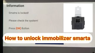 How to unlock hyundai car immobilizer smarta?