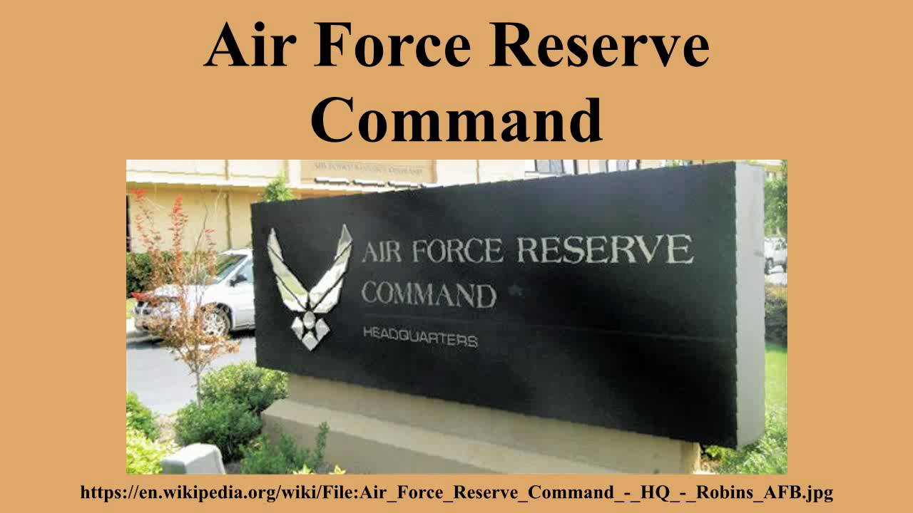 Air Force Reserve Command