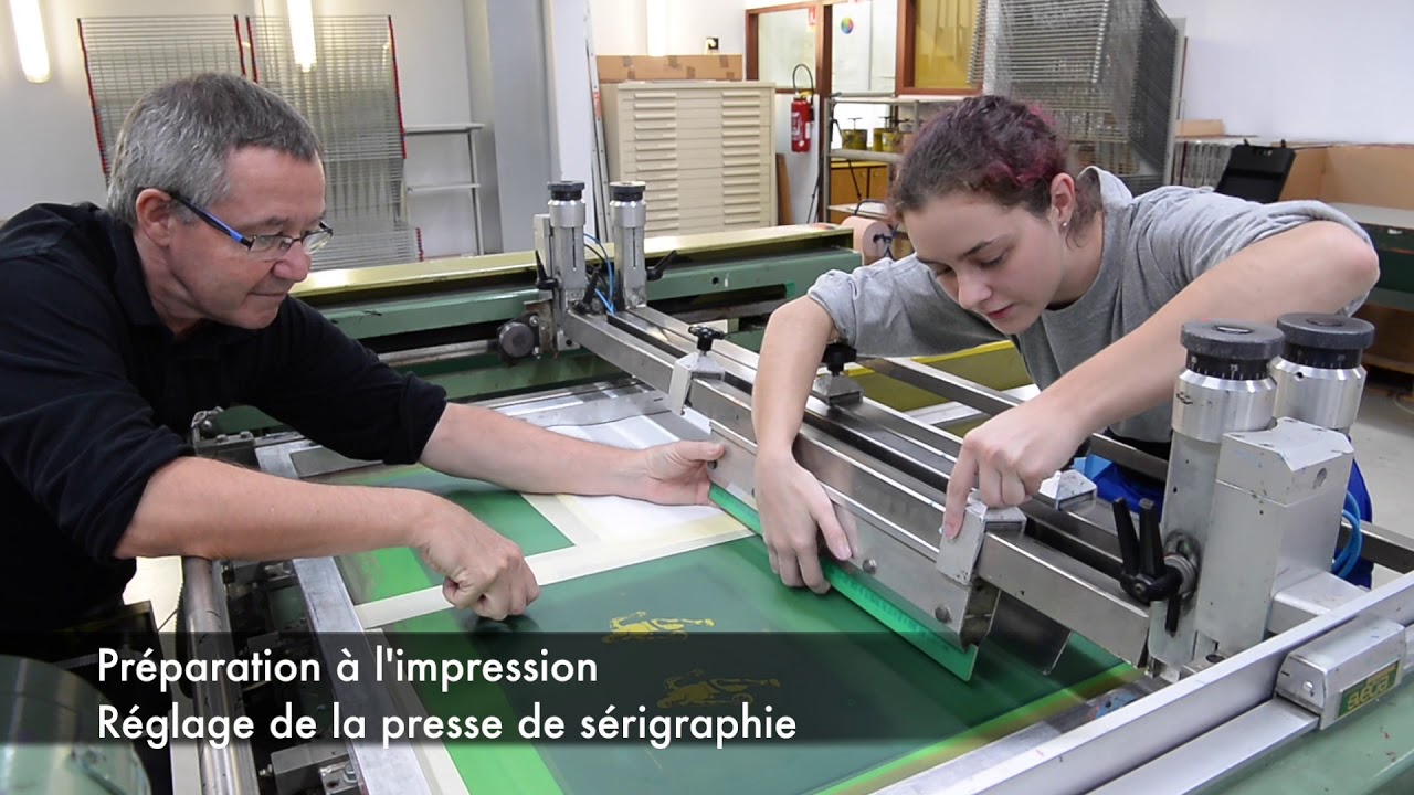 CAP Sérigraphie Industrielle