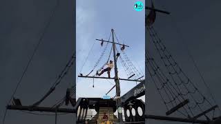 Unlimited Pizzas On This Pirate Cruise In Dubai | Curly Tales ME #shorts