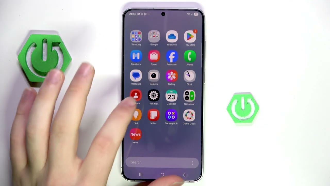SAMSUNG Galaxy S25+ – How to Enable QHD+ Resolution (Maximize Sharpness)