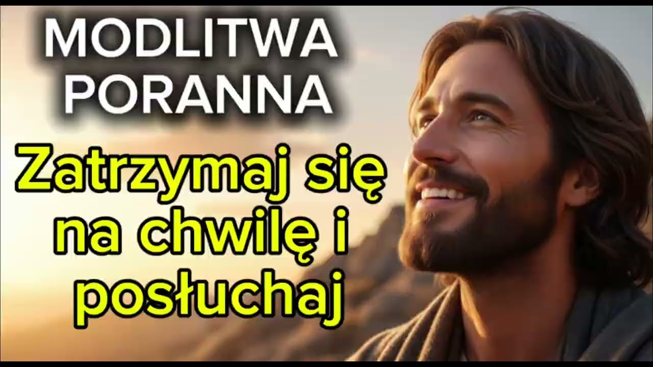 MODLITWA PORANNA-ODDAWAM MOJE ŻYCIE Tobie PANIE