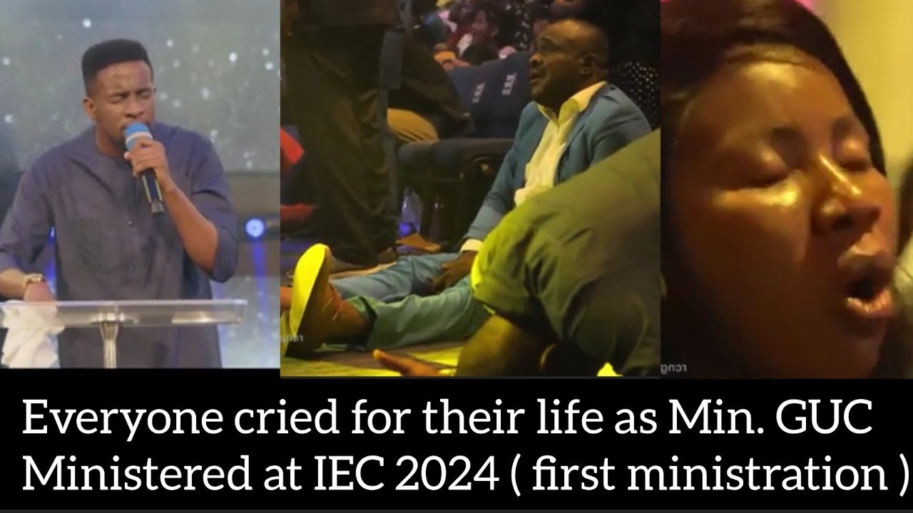 Everyone cried for their life as Min. GUC ministered at IEC 2024