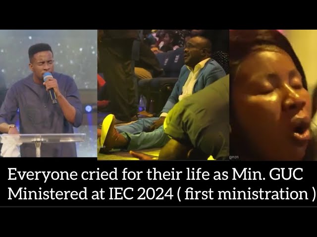 Everyone cried for their life as Min. GUC ministered at IEC 2024 ( first ministration ) class=