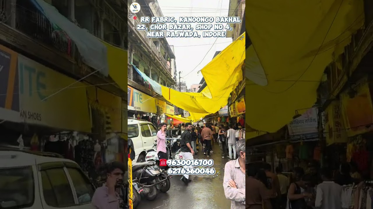 👉 Indore का सबसे सस्ता Premium Fabric Collection 🧵 | RR Fabric Kanoongo Bakhal | Starting ₹200 Only