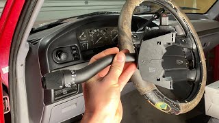 OBS Ford Multi-Function Switch Replacement by Harley Benoit 297 views 1 month ago 7 minutes, 40 seconds