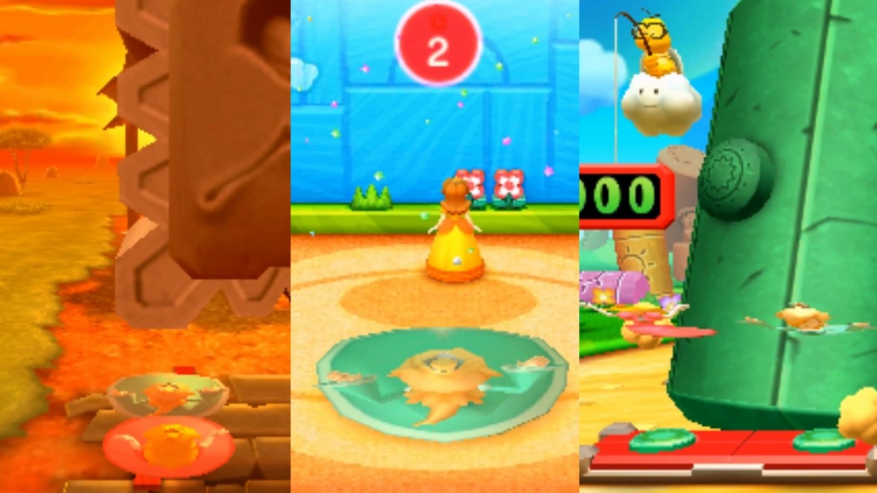 【平面化】マリオパーティ100 ミニゲームコレクション ロゼッタ Mario Party The Top 100 Rosetta【flattened】