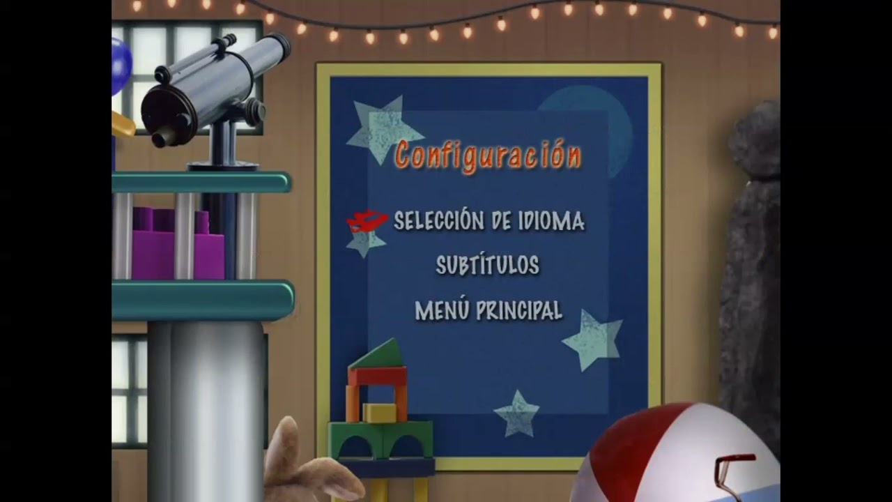 Little Einsteins: La gran misión DVD de 2007 (Menú)