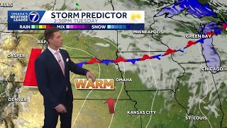 Staying cool on Monday, warmer on Tuesday in Omaha