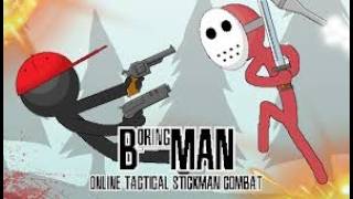 BORING MAN PC Gameplay - Chaotic 2D Stickman Online Run! [4K/60FPS] 1/2 screenshot 2
