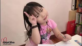 #jojoc: [JolynC #4y2m - Preschool]:  Practise writing letter U & 练习写字: 竖折.