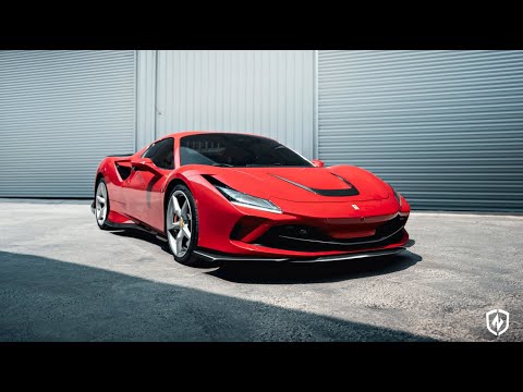 ZACOE Carbon Fiber Lower Front Lip Set for F142MFL Ferrari F8
