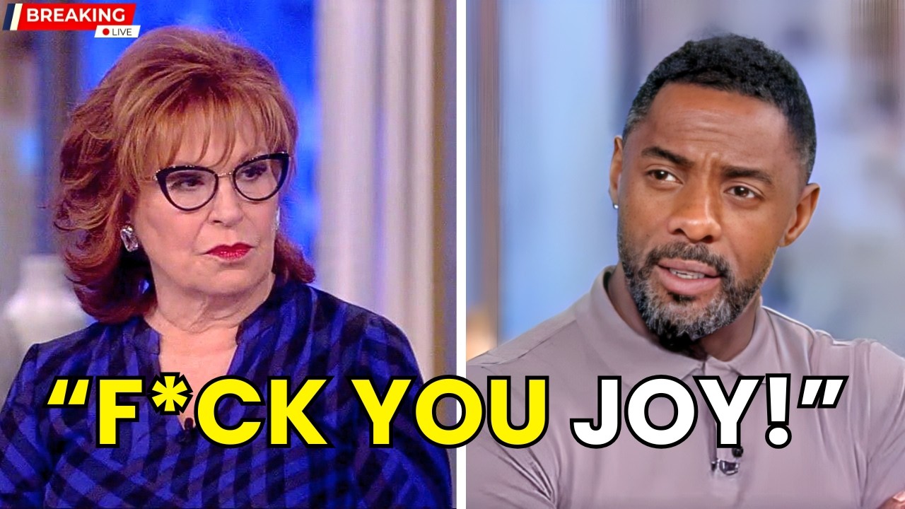 Idris Elba EXPOSES Joy Behar? The Tense Stand-off That Left The View In Total Silence!
