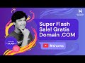 Super Flash Sale! Beli Hosting Dapat Domain Gratis #shorts