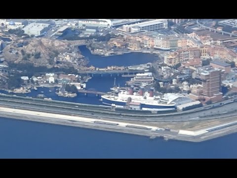 羽田空港ｒｗ22への着陸 東京ディズニーリゾート空撮付き Youtube