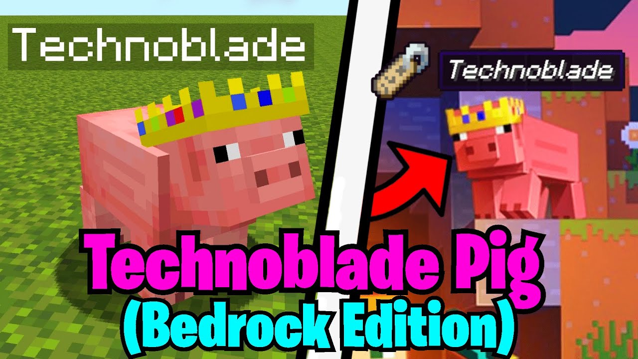 TechnoBlade Pig Addon (1.19 ) - Seeds - General Minecraft