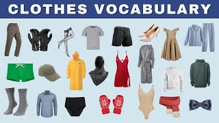 50 Clothing vocabulary | Vocabulário de roupas em inglês + exercícios