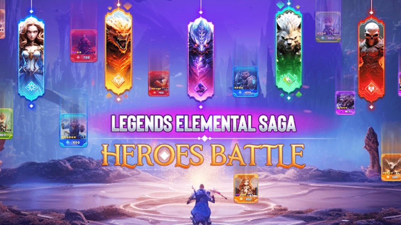 Legends Elemental Saga Game Android Gameplay
