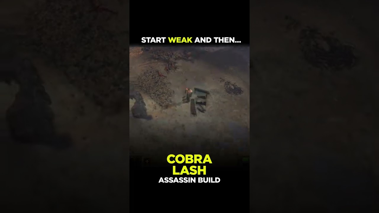 COBRA LASH BUILD | PoE Builds | #shorts #pathofexile #poe #poesentinel