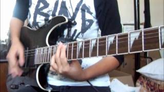 ♫ The Devil Wears Prada - Reptar, King of the Ozone (guitar cover) ♫