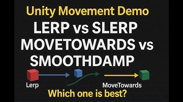 Unity Movement MISTAKES Lerp vs Slerp EXPOSED