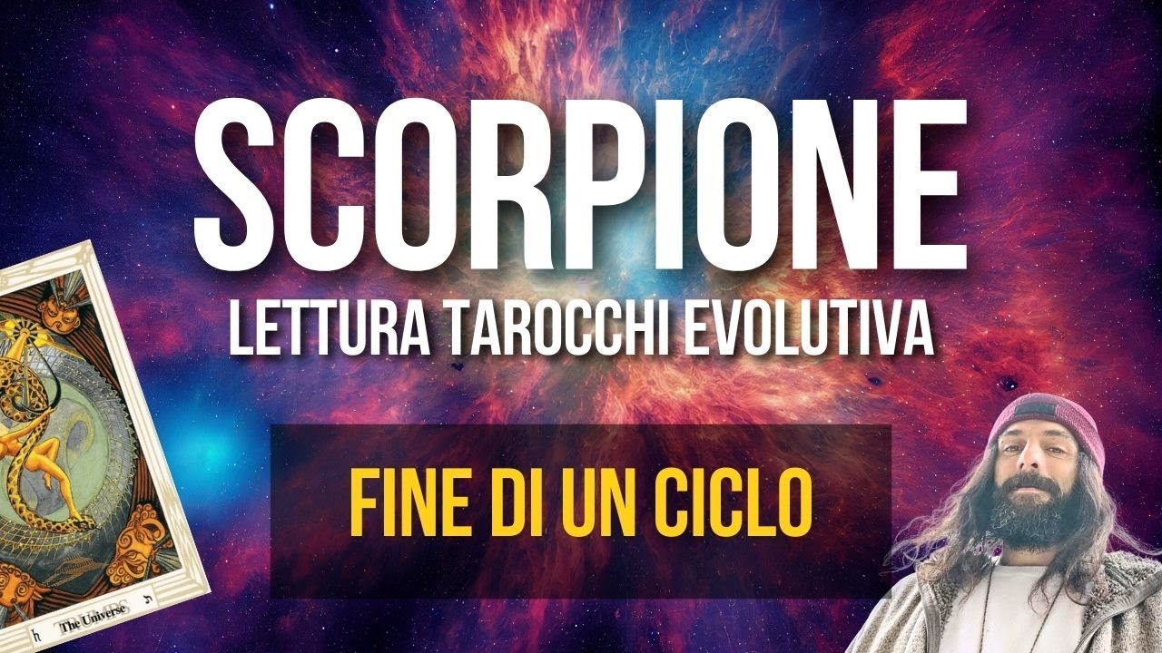 SCORPIONE ♏ QUALCOSA STA FINENDO ⚡MA È LA TUA LIBERAZIONE