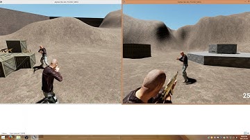 Unreal Engine 4 Multiplayer Third Person Shooter - WIP 02