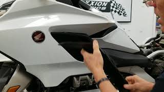 Radiator Trim piece Tips and Tricks - 2018+ Honda Gold Wing