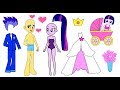 The  Twilight Sparkle wedding paper book- Craft family game