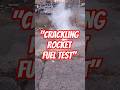 📢🚀🔥#pyrotechnica #fireworks #homemade "Please Subscribe" Homemade Crackling Rocket Fuel Test