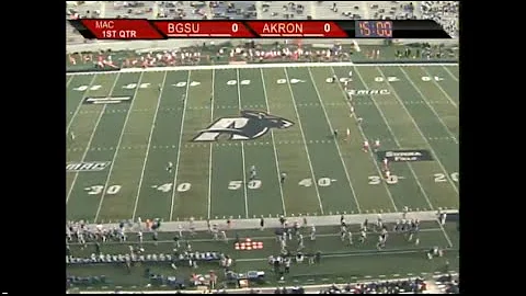 NCAAF: Bowling Green at Akron - October 6, 2012