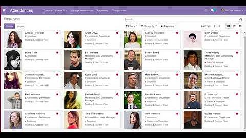 How to import employee attendance in odoo from excel and csv file