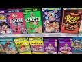 WOW! ASMR! "TOUR THE BEST GREAT VALUE CEREALS AISLE AT WALMART!" #asmr #amazing #snacks #shopping