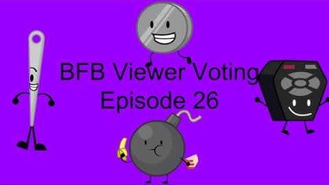 BFB Viewer Voting Episode 26