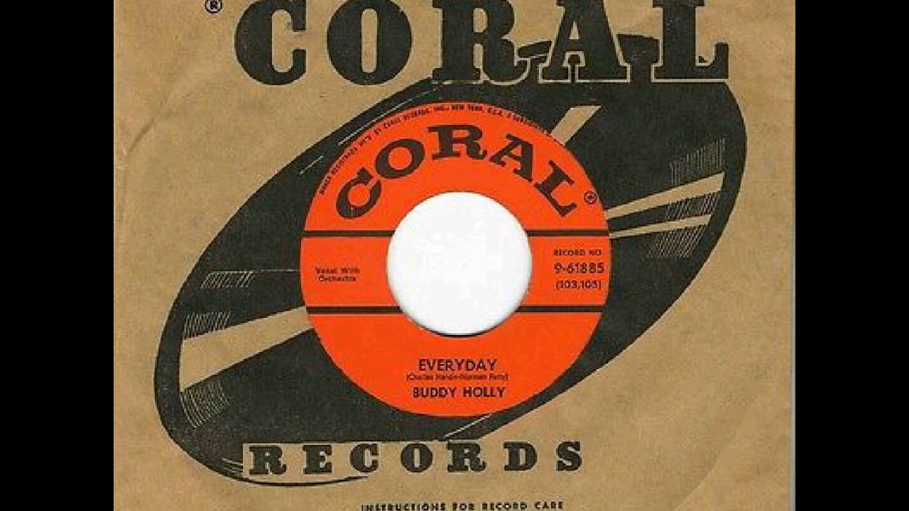 Buddy Holly - Everyday - Coral Records - YouTube