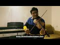 Ennai marava yeasunatha  violin solo by clement vedanayagam