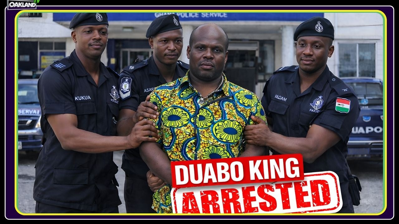 Famous Content Creator DUABO KING Arrested Over False News on the Ghana Police..FULL STORY