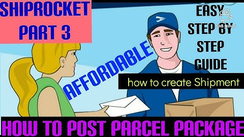 How to Create Shipment in SHIPROCKET, Step by Step Easy Guide, Learn Use to post parcel shiprocket.
