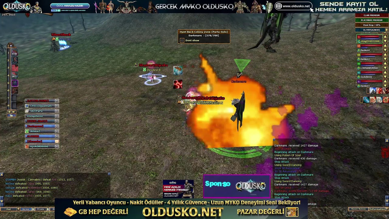 🔥 OldUsko OLYMPIA Sunucusu Rekor İle Açıldı 🔥 (xKingPOWEEERRR) 🔥 PK & Farm Yayını !