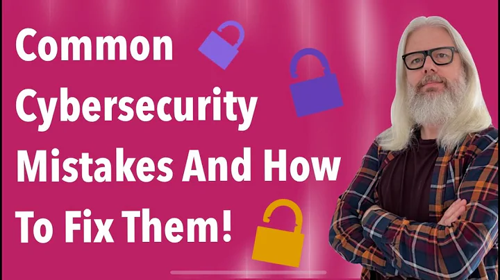 Common Cybersecurity Mistakes And How To Fix Them | Peter Rising MVP