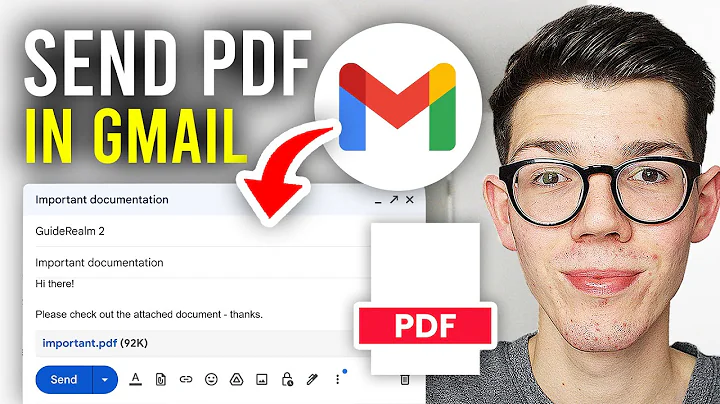 How To Send PDF In Gmail - Full Guide