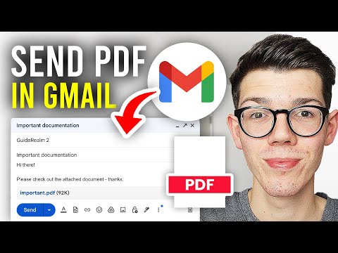How To Send PDF In Gmail - Full Guide