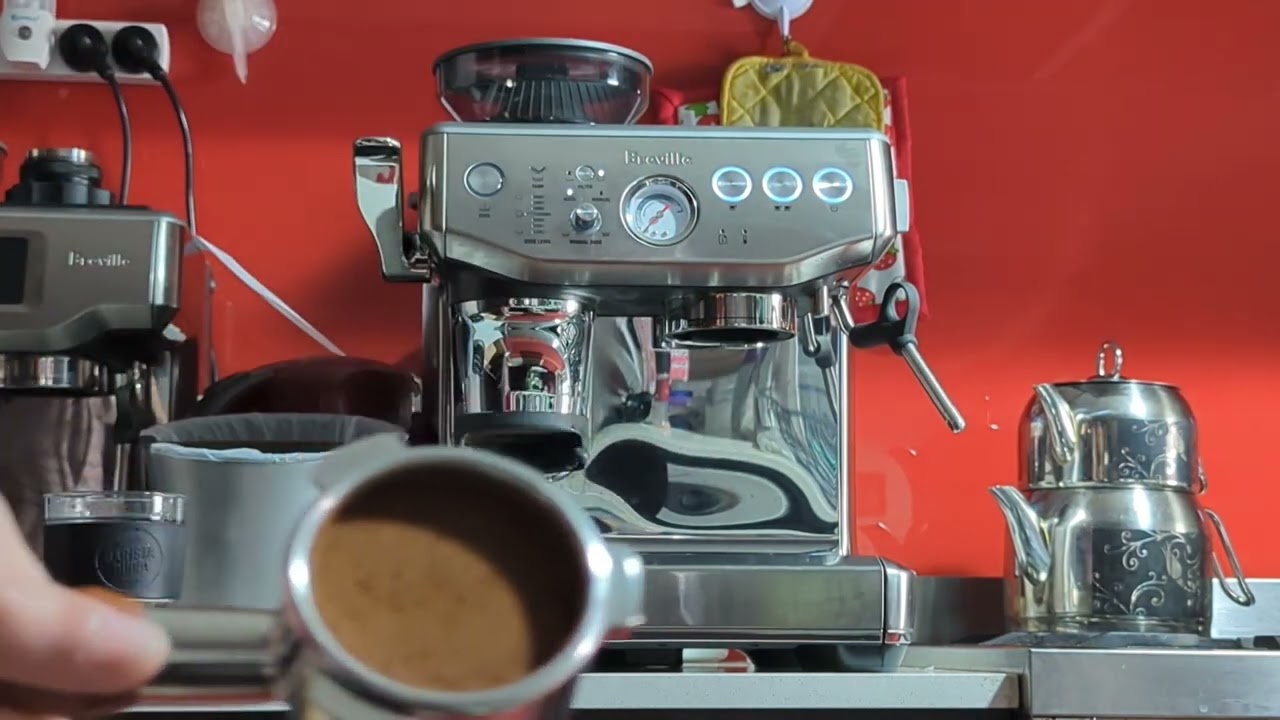 Breville Barista Express Impress BES876 demo 24/12/2022 - YouTube