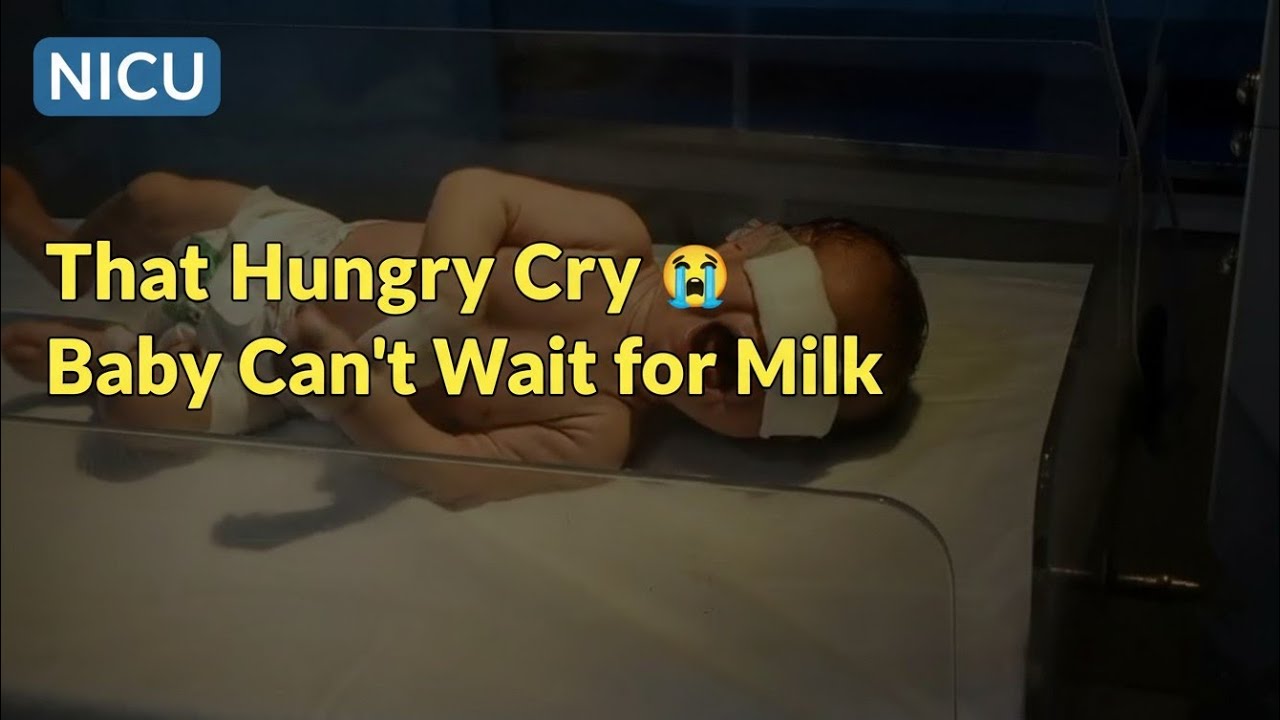 That Hungry Cry 😭 Baby Can’t Wait for Milk💖 