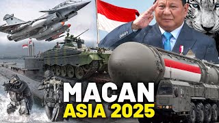 Kekuatan TNI Makin Gahar.! Prabowo Resmikan SatuanTempur & Kembalikan Indonesia Jadi Macan Asia