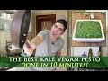 Easy Vegan Pesto Recipe With Kale Almonds
