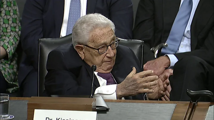 Senator Tim Scott Questions Henry Kissinger and Ge...
