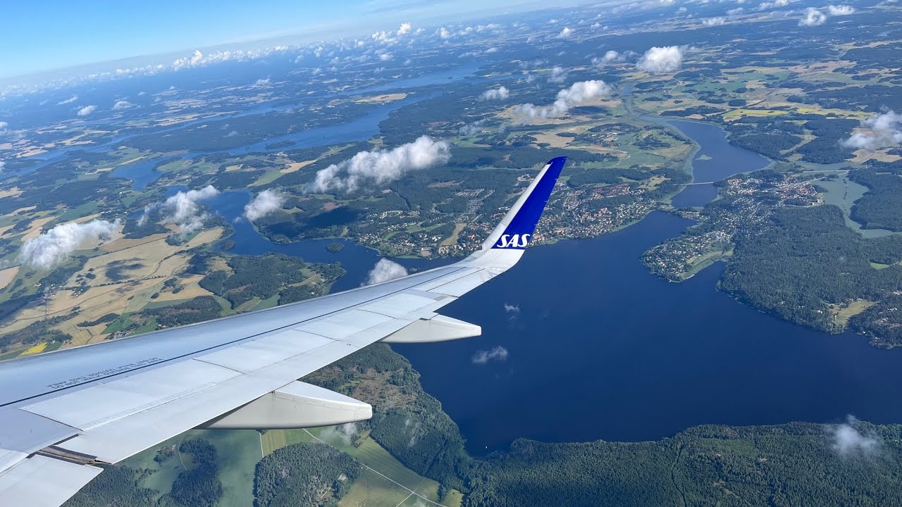 [4K] Full Flight | SAS A320neo Stockholm to Oslo