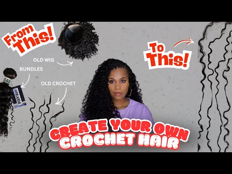 Make Your Own Feather Crochet Hair at Home | Beginner Friendly